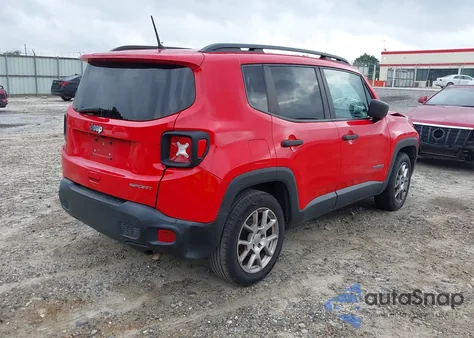 2019 Jeep Renegade Sport Fwd z USA, uszkodzony, nr VIN ZACNJAAB3KPK16296